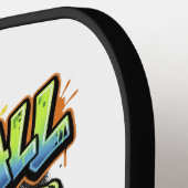 Pickleball Dad Graffiti Paddle Sport Art (Linke Seite)