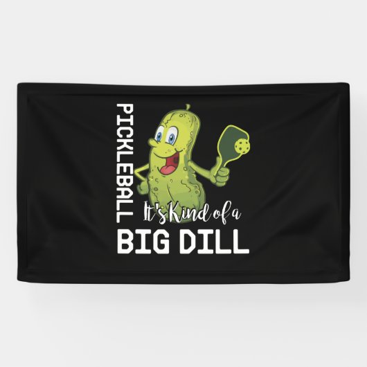 Pickleball Das ist eine Art große Krankheit Banner (Horizontal)