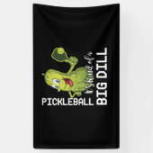 Pickleball Das ist eine Art große Krankheit Banner (Vertikal)