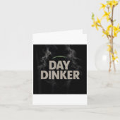 Pickleball day dinker  karte (Gelbe Blume)