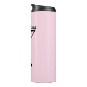 Pickleball Day Dinking Martini Pickleball Thermosbecher (Nach rechts gedreht)