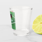 Pickleball denken, bevor Sie sterben Schnapsglas (Rechts)