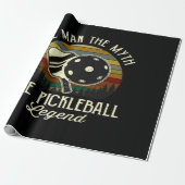 Pickleball - der Mann, der Mythos, die Legende Geschenkpapier (Ungerollt)