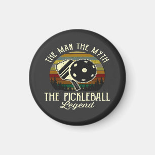 Pickleball- Der Mann, Der Mythos, Die Legende  Magnet