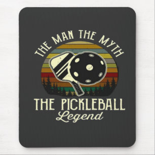 Pickleball- Der Mann, Der Mythos, Die Legende  Mousepad