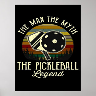 Pickleball - der Mann, der Mythos, die Legende Poster