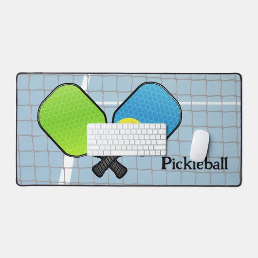 Pickleball Design Desk Mat Schreibtischunterlage (Tastatur & Maus)