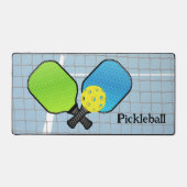 Pickleball Design Desk Mat Schreibtischunterlage (Vorderseite)