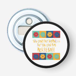 Pickleball-Design für Pickleball-Liebhaber Flaschenöffner
