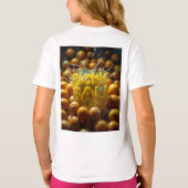 Pickleball-Design T-Shirt (Rückseite)