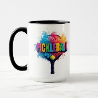 Pickleball-Design wurde für diesen Pokal erstellt. Tasse
