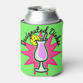 Pickleball Designated Dinker - Pink Cocktail Dosenkühler (Kanne Vorderseite)