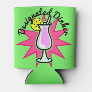 Pickleball Designated Dinker - Pink Cocktail Dosenkühler