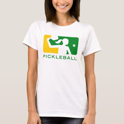 Pickleball die bedeutende Liga der Frauen T - T-Shirt (Vorderseite)