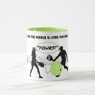 Pickleball: Die Mitte löst das Rätsel Tasse