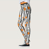 Pickleball Dink & Dash Streifen Leggings (Links)