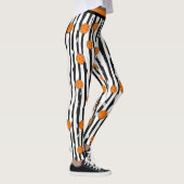 Pickleball Dink & Dash Streifen Leggings (Rechts)