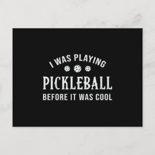 Pickleball Dink I spielte Pickleball Player Postkarte