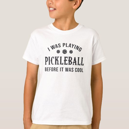 Pickleball Dink I Was Playing Pickleball Gift T-Shirt (Vorderseite)