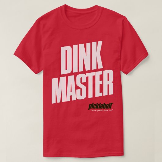 Pickleball Dink Master T-Shirt (Design vorne)