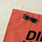 Pickleball Dink Vibes Nur Paddel Turnier Gear Strandtuch (Beispiel)