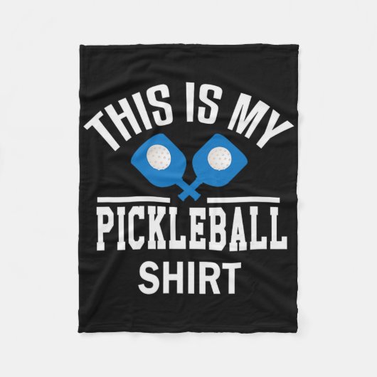 Pickleball - Dinker Badminton Tennis Pickleball Gi Fleecedecke (Vorderseite)