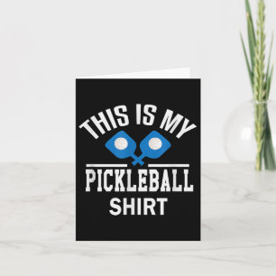 Pickleball - Dinker Badminton Tennis Pickleball Gi Karte