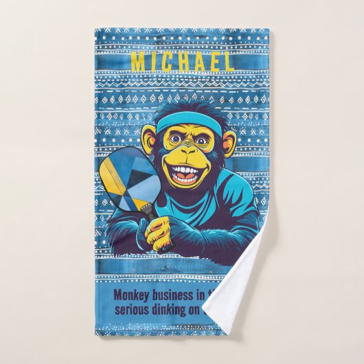 Pickleball Dinkin’ in the Jungle! Handtuch (Handtuch)