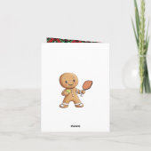 Pickleball 🎄 Dinking Delight Feiertagskarte (Rückseite)