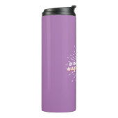 Pickleball Dinking ist mein superpower Funny Gift Thermosbecher (Nach links gedreht)