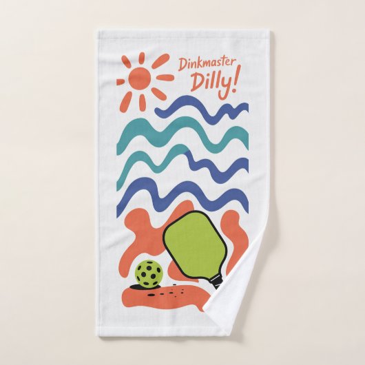 Pickleball Dinkmaster Dilly! Ferienhaus Handtuch (Handtuch)