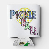 Pickleball Dosenkühler (Rückseite)