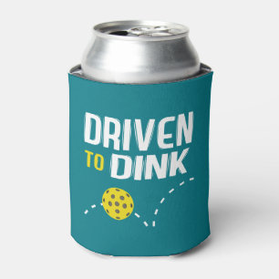 Pickleball "Driven to Dink" kühlt ab Dosenkühler