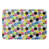 Pickleball Druck Badematte (Vorderseite)