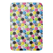 Pickleball Druck Badematte (Vorderseite Vertikal)