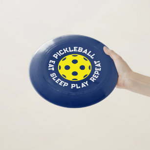 Pickleball Eat Sleep Play Wiederholen benutzerdefi Wham-O Frisbee