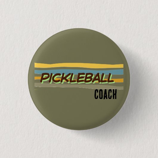 Pickleball Elite-Geschenk Button (Vorderseite)