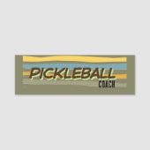 Pickleball Elite-Geschenk Namensschild (Vorderseite)