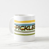 Pickleball Elite-Spielersport Kaffeetasse (Vorderseite Links)