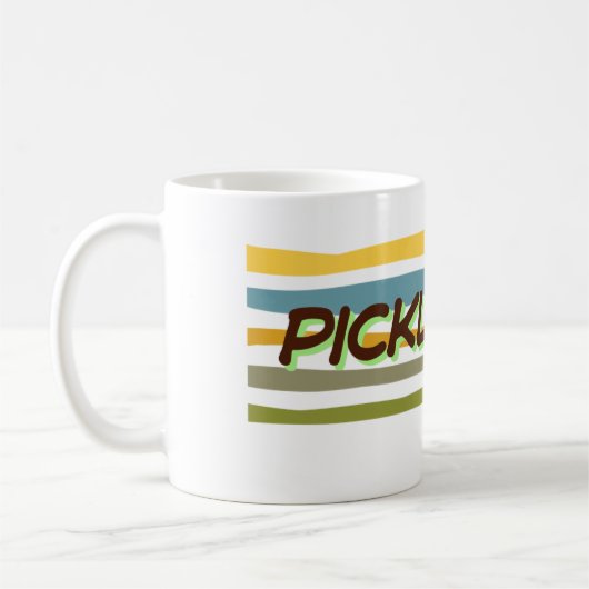 Pickleball Elite-Spielersport Kaffeetasse (Links)