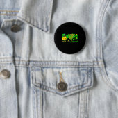 Pickleball-Enthusiast St. Patrick's Day Spieler Te Button (Beispiel)