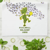 Pickleball entspannt Hier Küchentücher. Geschirrtuch (Gefaltet)
