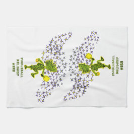 Pickleball entspannt Hier Küchentücher. Geschirrtuch