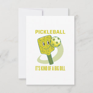 Pickleball Es ist eine Art Dill-Spaß-Pun-Geschenk Karte