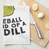 Pickleball Es ist eine Art großer Dill Pickles Pun Geschirrtuch (Viertel Falte)