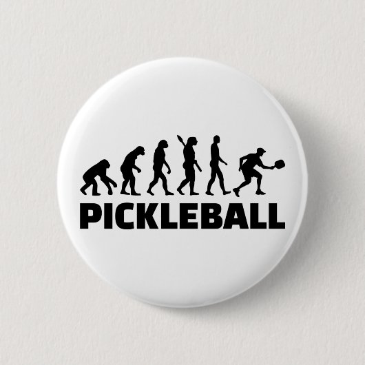 Pickleball-Evolution Button (Vorderseite)