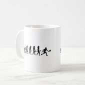 Pickleball Evolution Funny Pickleball Kaffeetasse (Vorderseite Links)