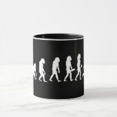 Pickleball Evolution Funny Pickleball Tasse (Zentrum)