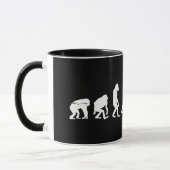 Pickleball Evolution Funny Pickleball Tasse (Links)