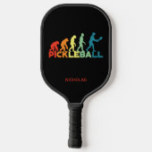 Pickleball-Evolution-Individuelle Name Pickleball Schläger (Rückseite)